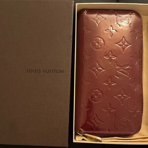 Louis Vuitton Deep Red Monogram Wallet